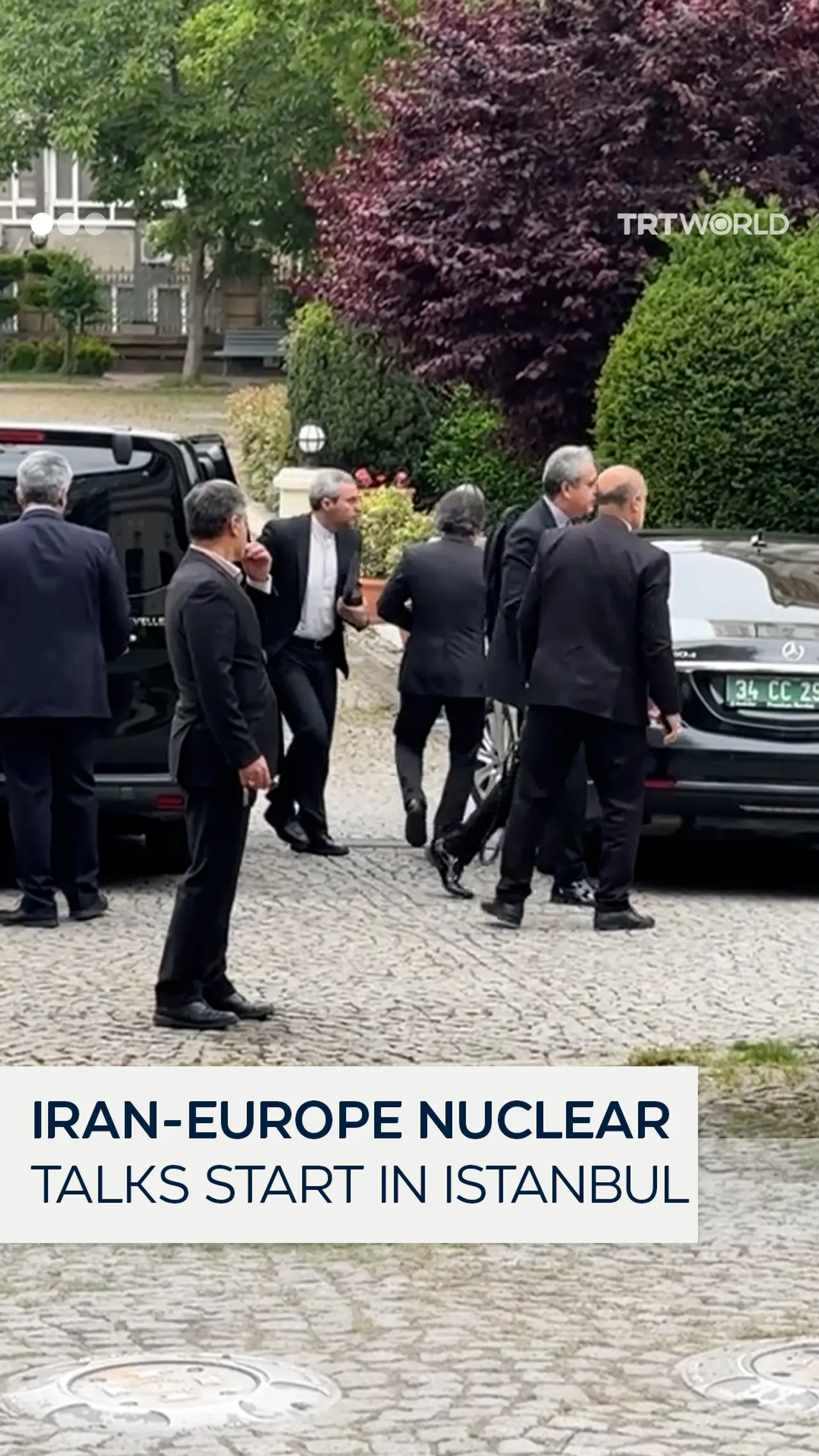 Delegations arrive for Iran-Europe nuclear talks in Istanbul
